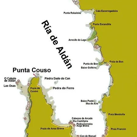 Nyaraló Casa Areabrava Playa